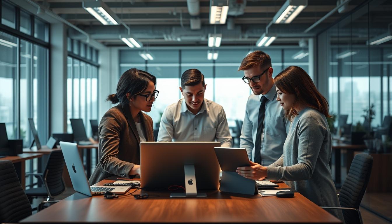 Business software planning session